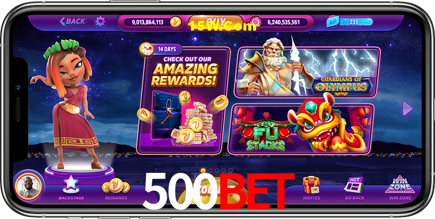Experiência VIP 500bet