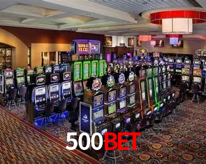 Interface moderna da plataforma 500bet