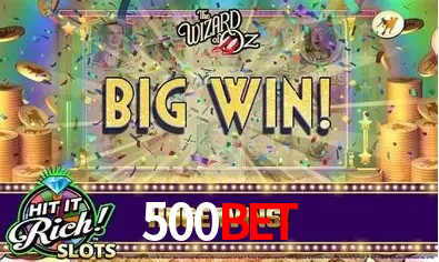 Variedade de jogos na 500bet